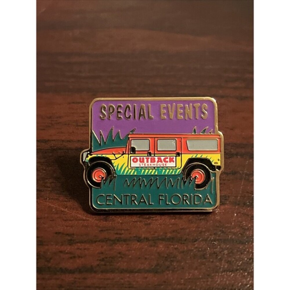 Outback Steakhouse Special Events Central Florida Lapel Hat Pin